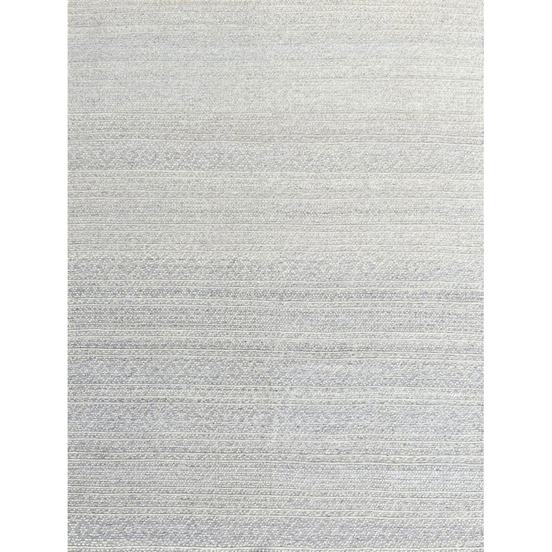 Tapis contemporain en laine noué à la main ivoire Lori Baft Gabbeh, Rectangle de 10 pi x 14 pi