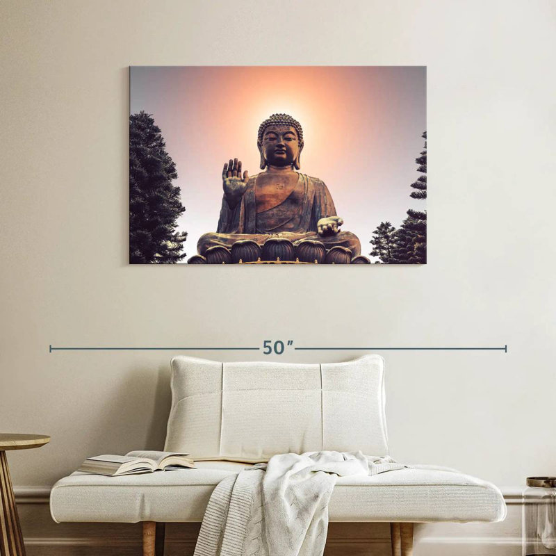 Bouddha géant Adella, H 26 po x l 39 po