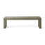 Acacia Wood Dining Bench, Grey+Taupe