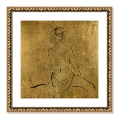 Golden Bather II by Sally Swatland - Painting Print