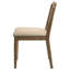 Ensemble de 2 chaises d'appoint en noyer Graham