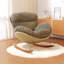 Chaise berçante moderne rembourrée