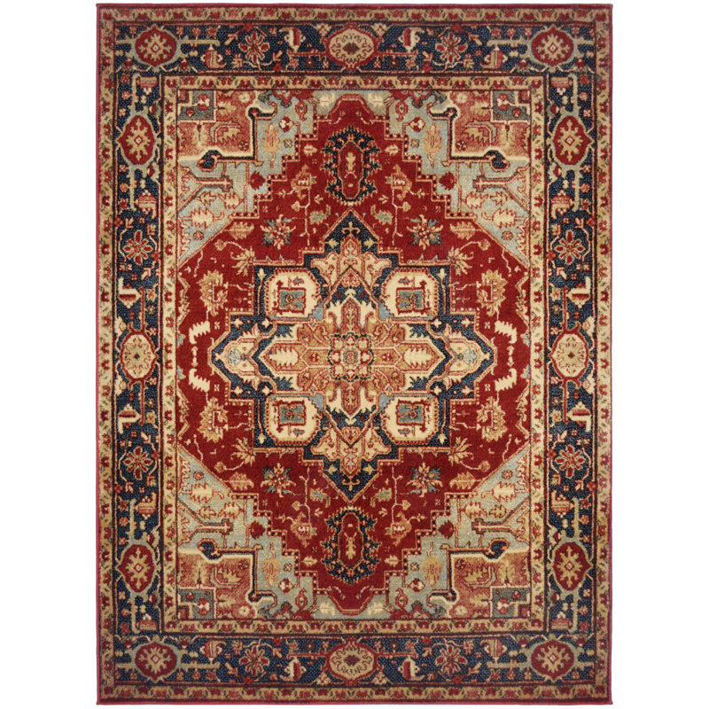 Fredette Oriental Indoor Rug, Rectangle 5'3" x 7'3"