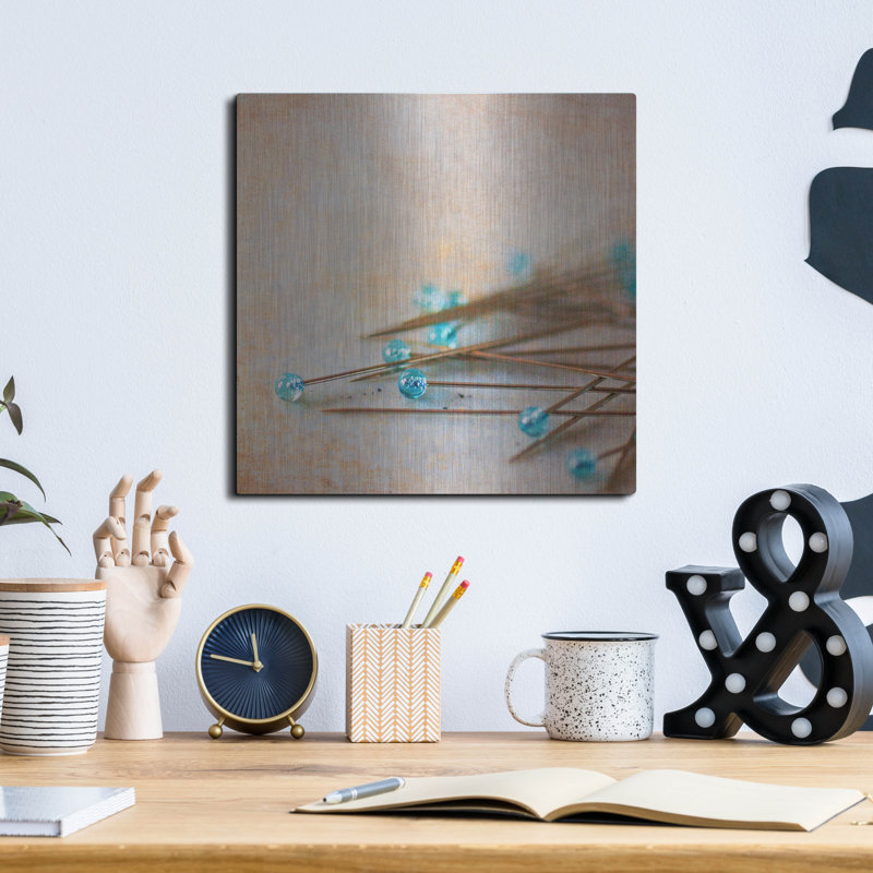 «Wrought Studio ™» par Jessica Rogers, art mural en métal, H 12 po x l 12 po