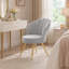 Velvet Accent Chair-1807440195