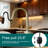 Topcraft Single-Hole Single-Handle Pull-Down Kitchen Faucet With Storage Basket-125501414