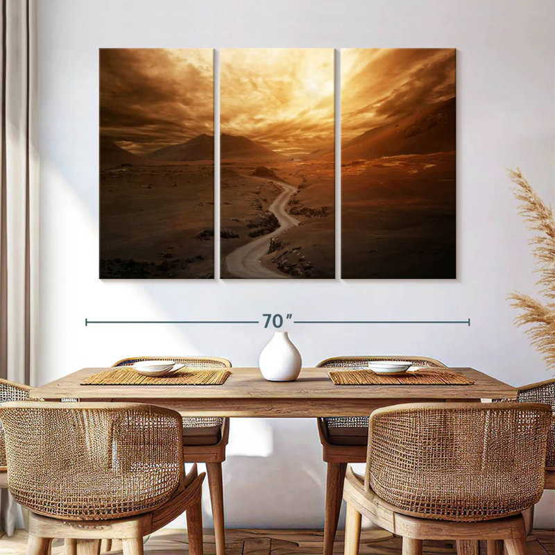 Alvord Sunset Journey, 42" H x 65" W