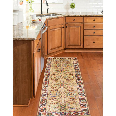 Tapis kaki Serapi Heritage 2 pi 6 po x 9 pi 11 po