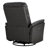 Martina Genuine Leather Swivel Gliding Power Recliner-112574269