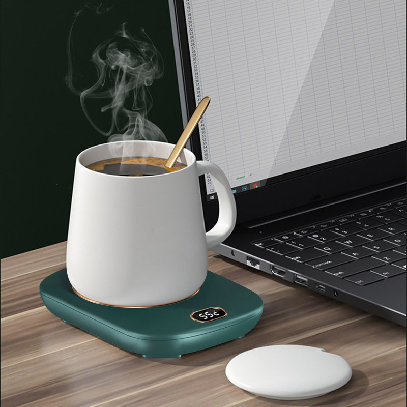Edge Collections Carafe & Mug Warmer, Green