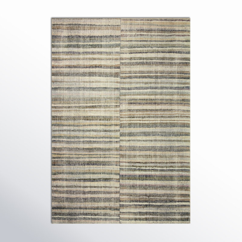 Humphrey Modern & Contemporary Area Rug in Brown/Green/Gray, Rectangle 8'3" x 11'3"