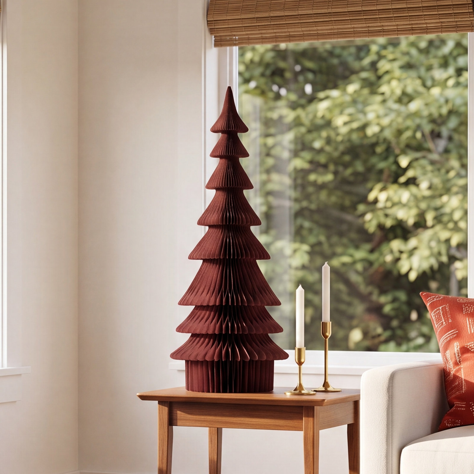 Paper Tabletop Tree Figurine
