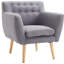 Fauteuil capitonné de 26,8 po Lavigne-550804959