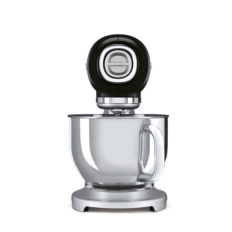 SMEG 50's Retro Style Stand Mixer, Black/Silver