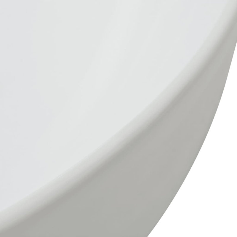 Wrought Studio™ Chesterhill 16.1'' White Marble Specialty Bathroom Sink