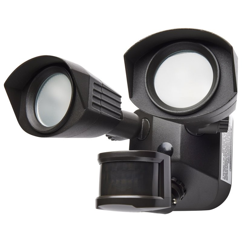 10-Watt LED Dusk to Dawn Outdoor Security Flood Light with Motion Sensor