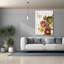 "Epic Graffiti" Vintage Petals 2 C "par Katie pertiet, art mural sur toile, 40 po x 54 po