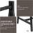 Maeanna 57.4'' Metal Industrial Pipe Clothing Rack