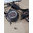 Quartz movement / Crystal Tabletop Clock in Black