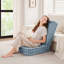 Poly Chenille Square Floor Pillow Cushion-24X24"-125133662
