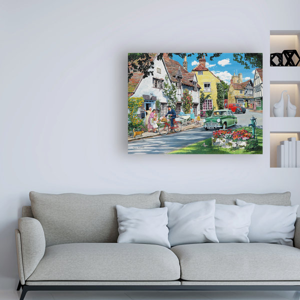 Charlton Home® Cards For A Birthday Girl On Canvas by Trevor Mitchell ...