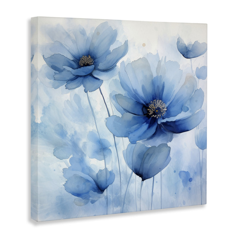  «Mystical Blue Poppies» par Irena Orlov, H 36 po x l 36 po