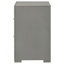 Table de chevet 2 tiroirs Pierce Grey-718628668
