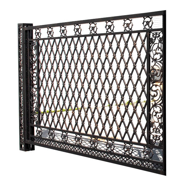 Panneau de clôture en aluminium H 74,5 pi x l 114 pi Bridgeton Moore