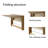 Wall-Mounted Folding Desk with Book Storage