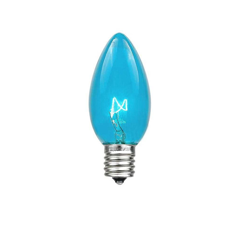 Lampe de noël 25 lumières de chaîne, Bleu sarcelle