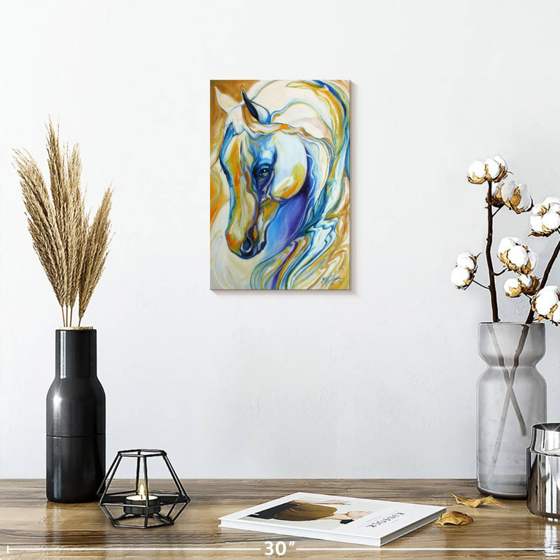 Brampt Arabian Abstract, 12" H x 8" W