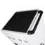 Chariot de charge mobile et armoire pour tablettes PC portable 30 appareils avec serrure à combinaison (blanc)-121226160