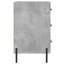 Mevsud 40cm W Iron Bedside Table-891892883