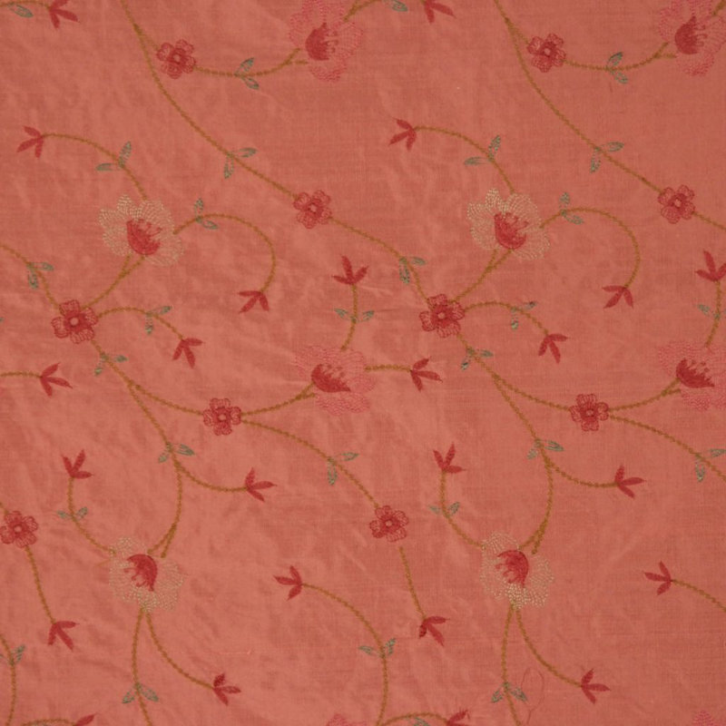 Allure Floral Fabric, Red