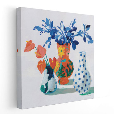 Bungalow Vases - reproduction d'art sur toile