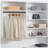 Devi White Wall Mounted Wood Closet System