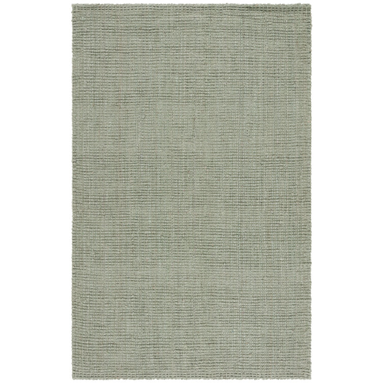 Calidia Natural Fiber Hand Woven Jute Solid Color Rug