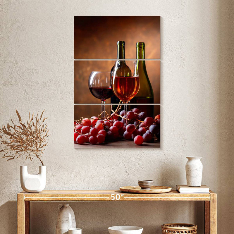 Vin rouge Yarlin, H 38 po x l 24 po