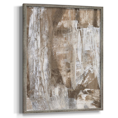 Bronzed I Framed Print - Solid Wood