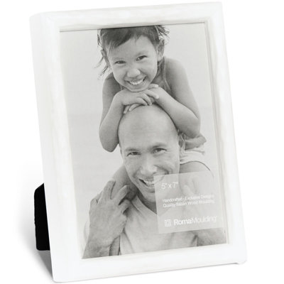 Cadre pour photo simple en bois embossé