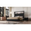 Tufted Velvet Platform Bed with 52'' Wingback Headboard,Storage Shelf,USB Charging Port & Night Light-1497911693-1497911695
