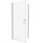 1/4" Tempered Glass Shower Door - Universal Pivot, Polished Finish, Wall Channel, #304 Stainless Steel Handle, , Easy Installation, Smooth Pivot System, Good Leakage Performance, 28-29 3/8"-121016816