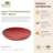 Classic Thick Round Camwood Plate - Regular Set Of: 2
