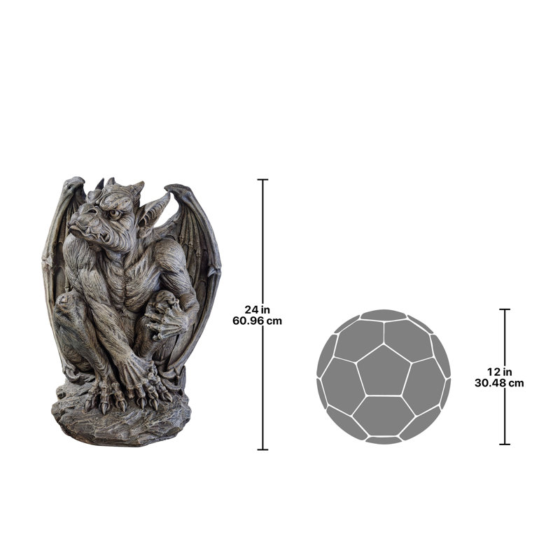 Fantasy & Sci-Fi Weather Resistant UV Resistant Polyresin Garden Statue