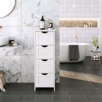 Vision Nordic Toilet Storage Cabinet 17.5cm Bathroom Slit Shelf