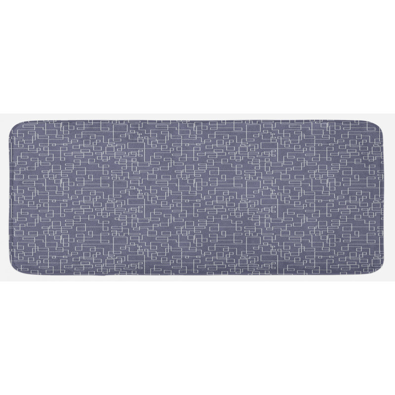 Modern & Contemporary Synthetic Kitchen Mat