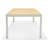 Anautica 8 - Person Wood Patio Dining Set with Rectangular Table