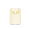 Flameless Wax Pillar Candle with Fire Glow Tip, 3"x4", 3" x 5"