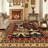 Southwestern Brown Non-slip Washable Area Rug-1633187244