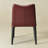 21" Wide Modern No Assembly Top-grain Genuine Leather Upholstered Dining Chair-982343447-975791168